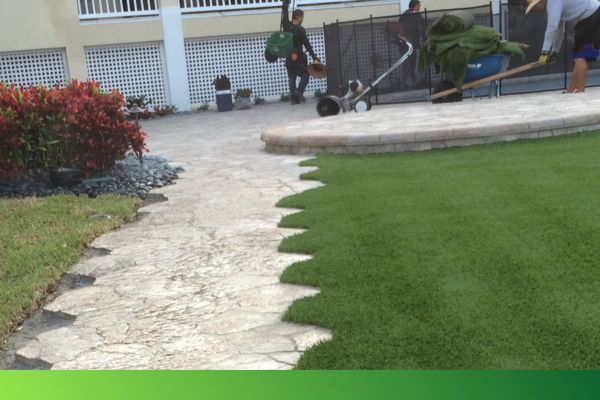 installing artificial grass