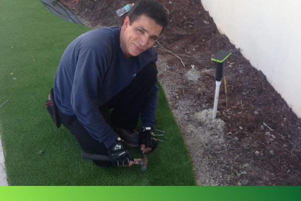 img of turf install